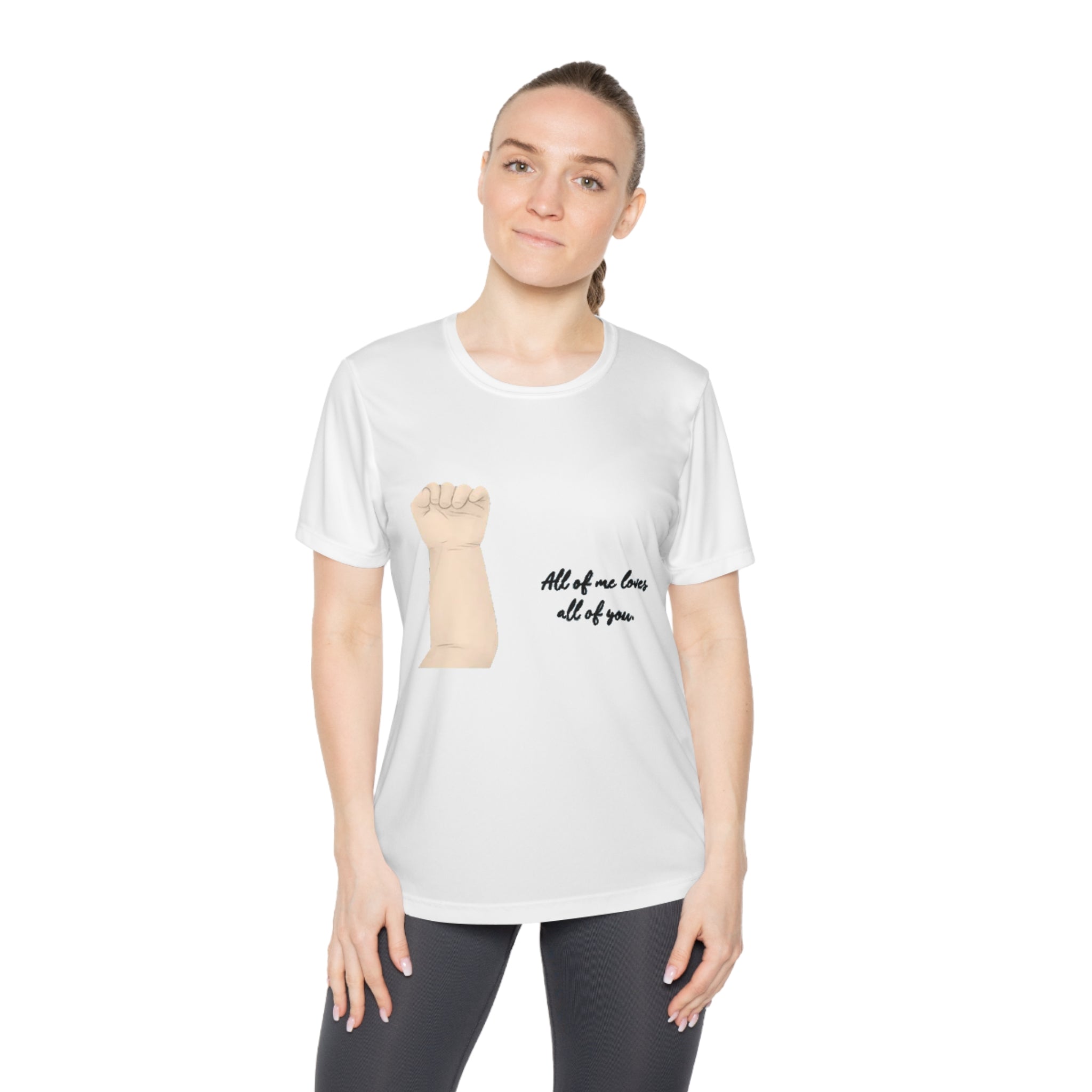 All of me loves All of you | Ladies Competitor Tee